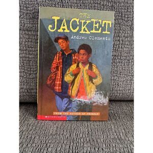 The Jacket Scholastic children’s fiction book Andrew Clements hard back
